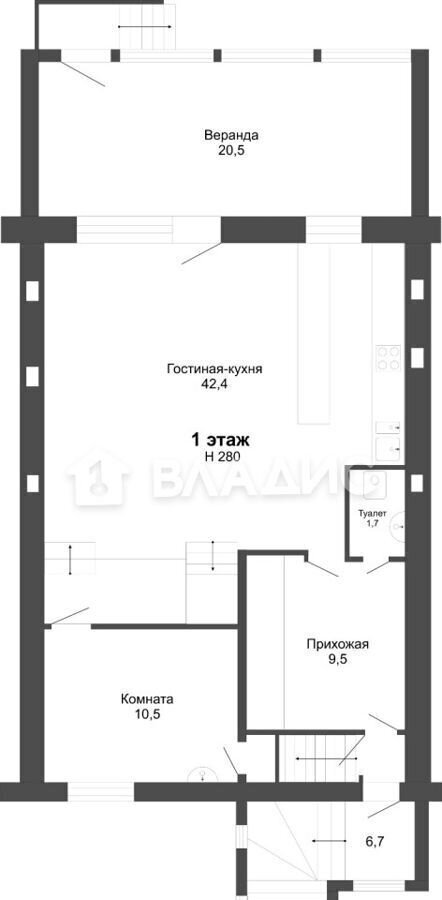 квартира г Новосибирск р-н Заельцовский Заельцовская ул Бестужева 73 фото 26