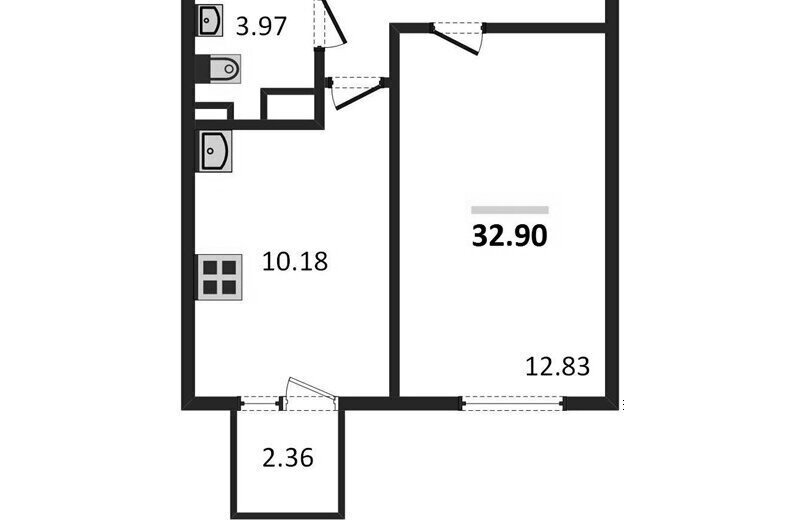 квартира г Евпатория ул им.60-летия ВЛКСМ 31/3 фото 1