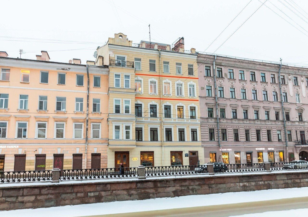 квартира г Санкт-Петербург метро Сенная Площадь наб Канала Грибоедова 39 округ № 78 фото 13