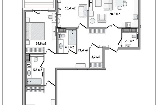 ул Большая Разночинная клубный дом «Family Loft» Петроградский, 21 ст 1 фото