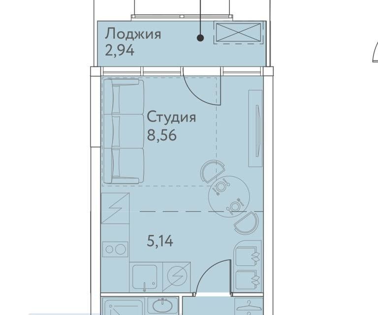 квартира г Москва пр-кт Рязанский 2/2 1 Юго-Восточный административный округ фото 8