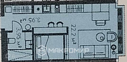 квартира г Москва пр-кт Ленинский 38а/1 МФК Lunar Юго-Западный административный округ фото 10