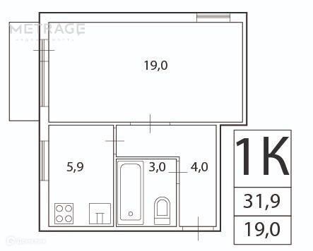 квартира г Новосибирск р-н Калининский ул Танковая 17 Новосибирск городской округ фото 1