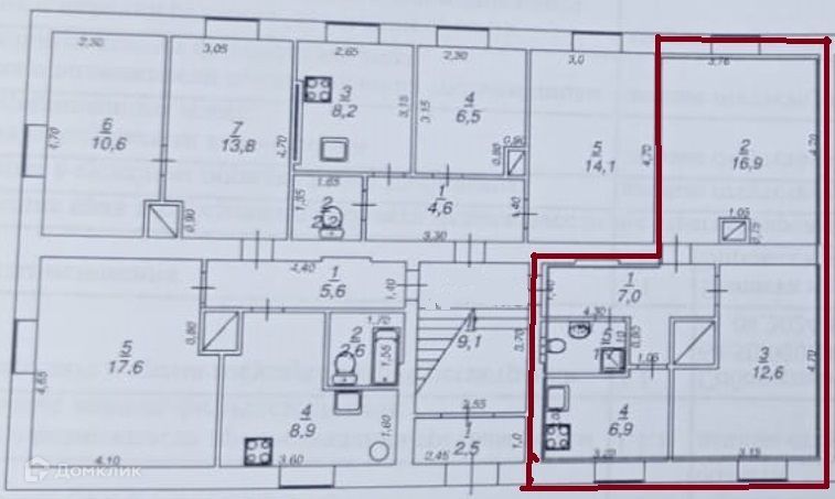 квартира г Энгельс ул 2-я Пристанская 9 Энгельсский район фото 2