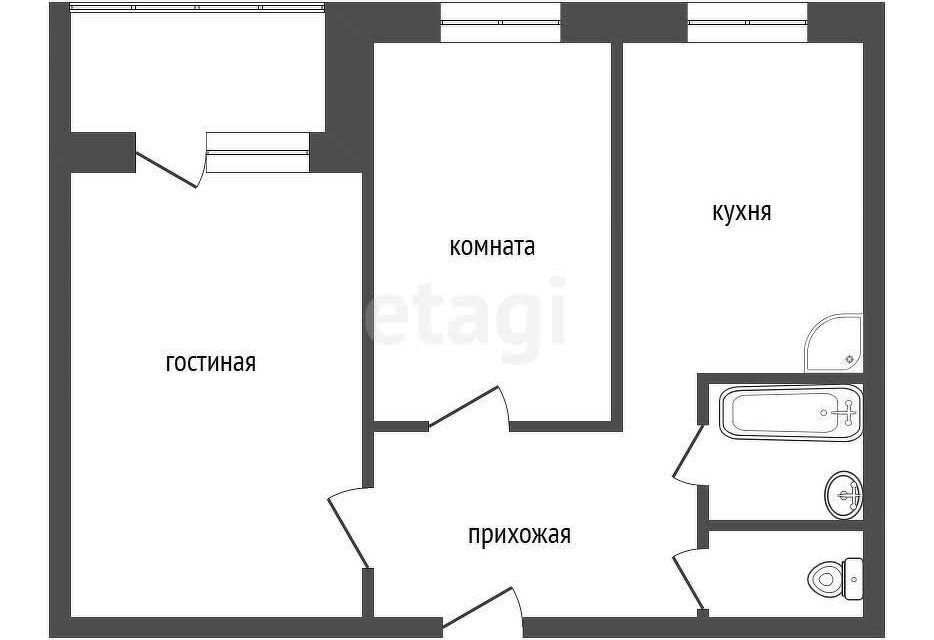 квартира г Красноярск р-н Октябрьский ул Мирошниченко 2 Красноярск городской округ фото 1