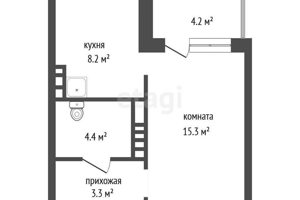 квартира г Красноярск р-н Свердловский ул Лесников 43б Красноярск городской округ фото 2