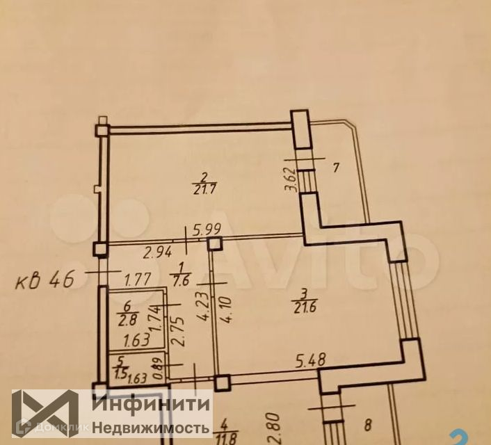 квартира г Ставрополь р-н Октябрьский Северо-Западный пер Макарова 14 Ставрополь городской округ фото 9