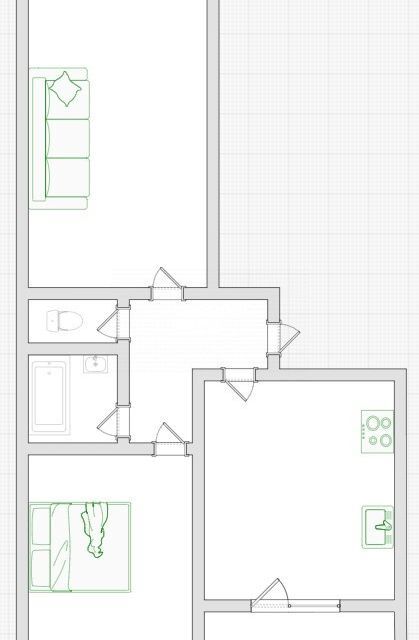 квартира г Омск ул 21-я Амурская 59 Омский район фото 5