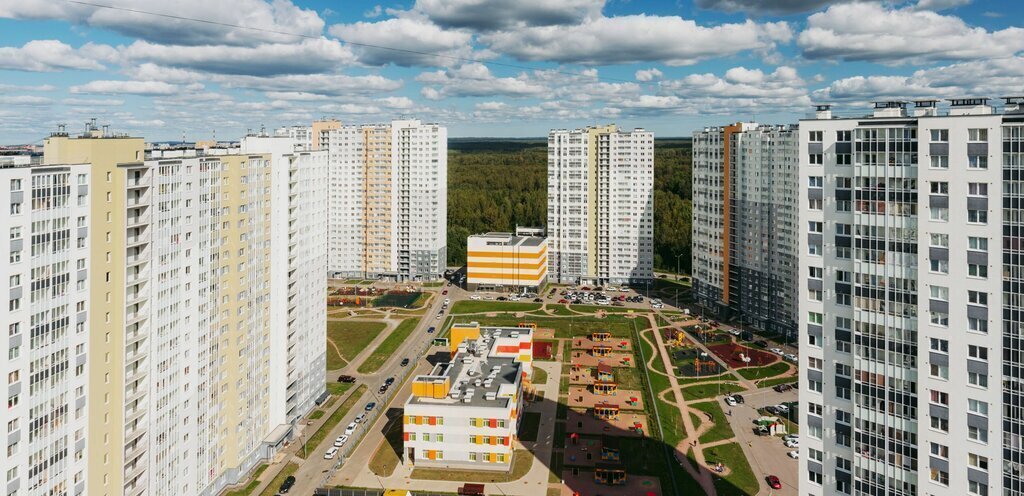 квартира г Санкт-Петербург метро Девяткино р-н Красногвардейский муниципальный округ Полюстрово, жилой комплекс Цветной Город, Ленинградская область фото 12