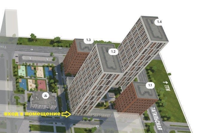 торговое помещение г Москва метро Черкизовская ул Тагильская 3к/3 муниципальный округ Метрогородок фото 4