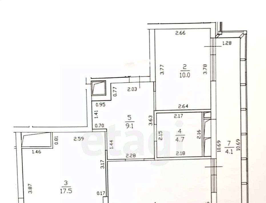 квартира г Казань р-н Кировский Козья слобода ул Шоссейная 57 фото 2