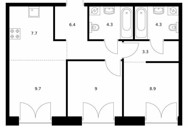 метро Балтийская ЖК Лермонтовский 54 к 2. 1 фото