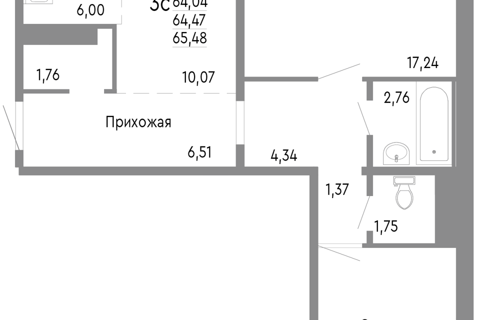 квартира г Челябинск р-н Советский Челябинский городской округ фото 1