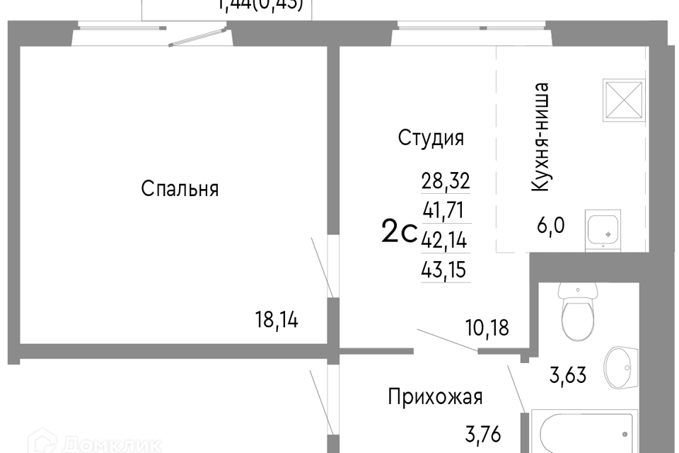 квартира г Челябинск р-н Советский Челябинский городской округ фото 1