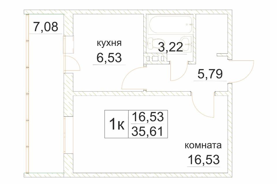 квартира г Челябинск р-н Металлургический ул Электростальская 20 Челябинский городской округ фото 1