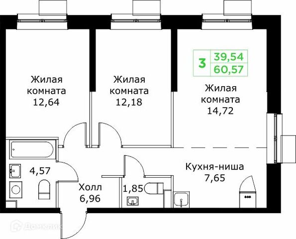 Строящийся жилой дом, Мытищи городской округ фото