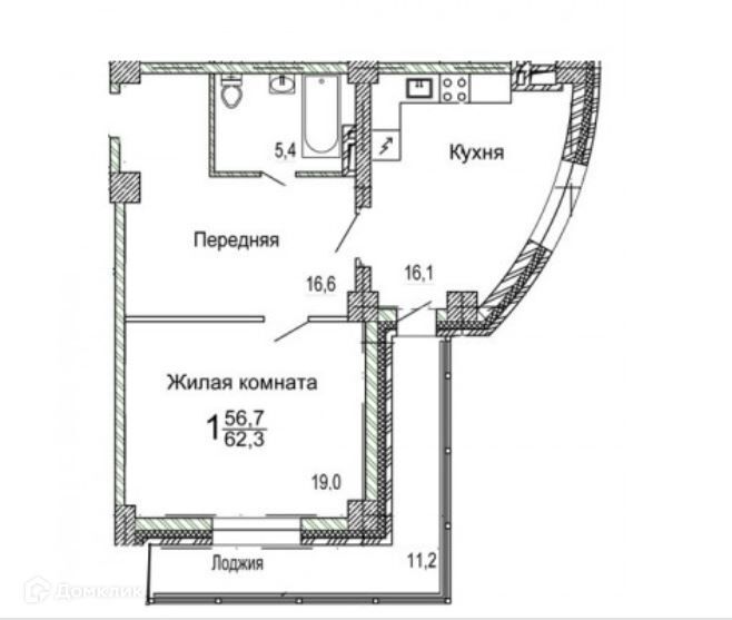 квартира г Владивосток п Трудовое Владивостокский городской округ, Золотая Долина фото 1