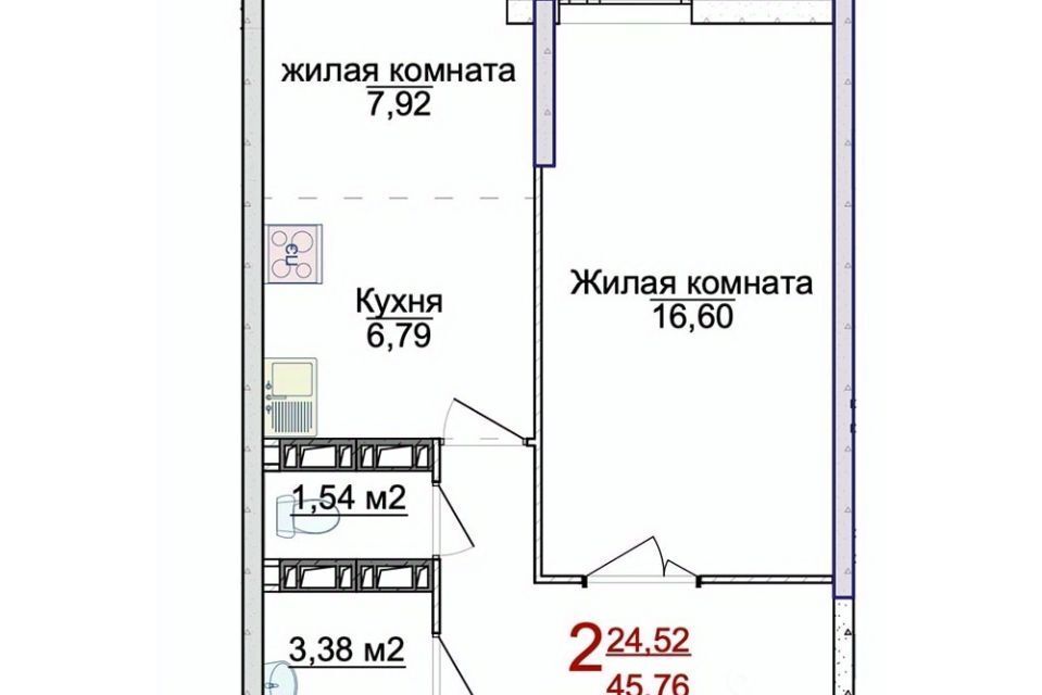 квартира г Ярославль р-н Фрунзенский Ярославль городской округ, Фрунзенский фото 1