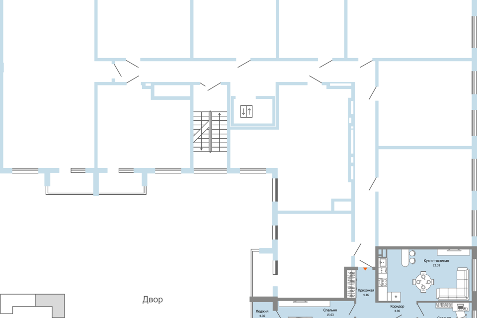 квартира р-н Ульяновский Засвияжский район фото 2