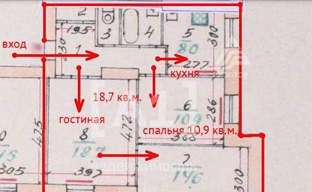 квартира г Челябинск р-н Металлургический ул Дегтярева 57а фото 8