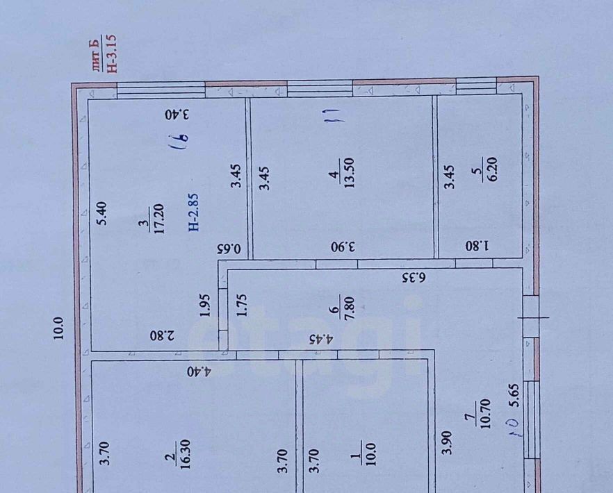 дом р-н Ейский г Ейск ул Красная 83/4 Ейское городское поселение фото 13