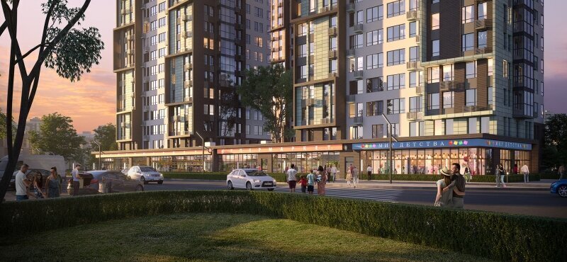 квартира г Москва метро Коммунарка ТиНАО жилой комплекс Скандинавия, 28. 3 фото 8