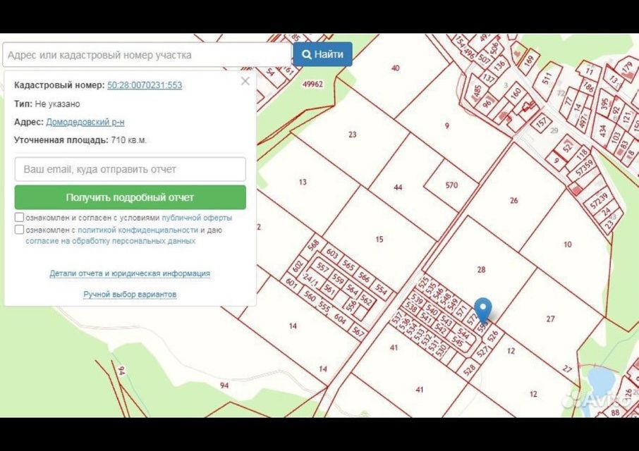 земля городской округ Домодедово д. Красино фото 4