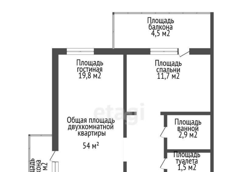 квартира г Томск р-н Советский ул Украинская 15 фото 2