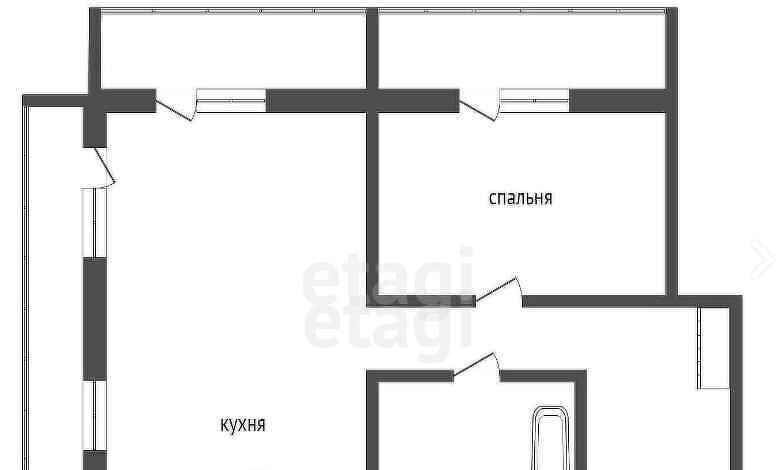 квартира г Томск р-н Октябрьский Черемошники ул Большая Подгорная 57 фото 13