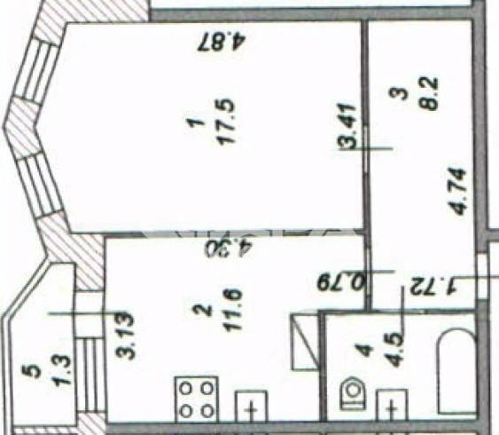 квартира г Ивантеевка ул Трудовая 3 фото 1