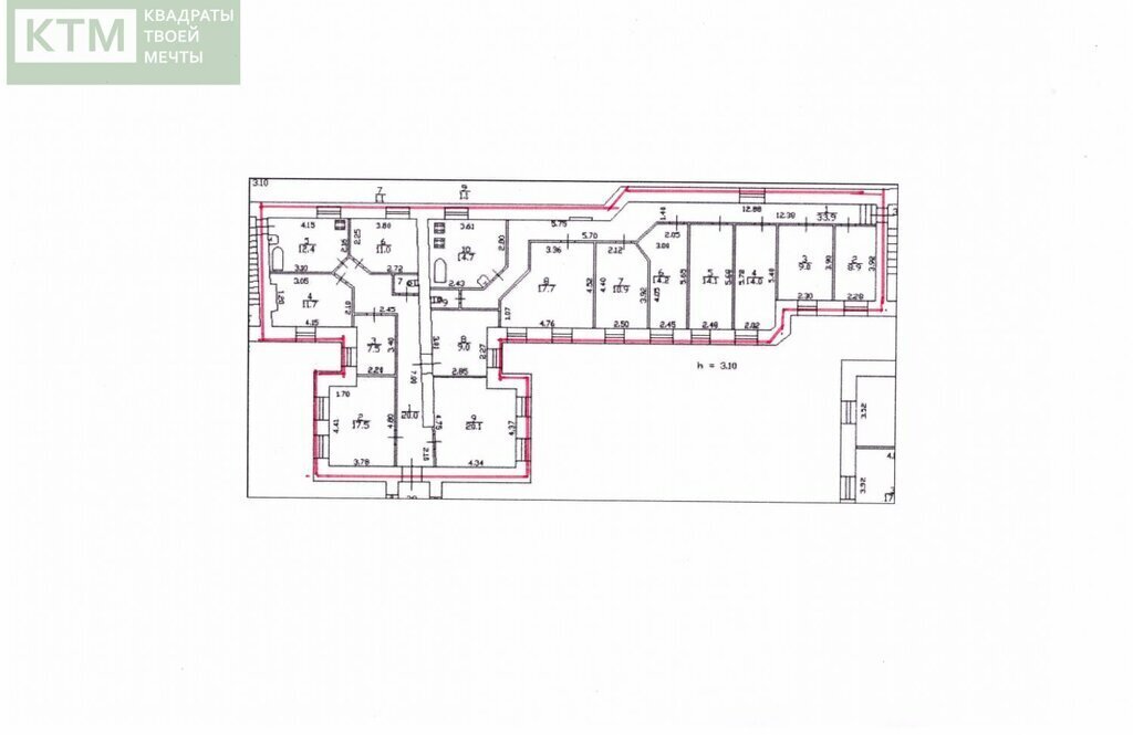 квартира г Санкт-Петербург метро Петроградская ул Гатчинская 1/56 округ Петровский, Петроградка фото 4