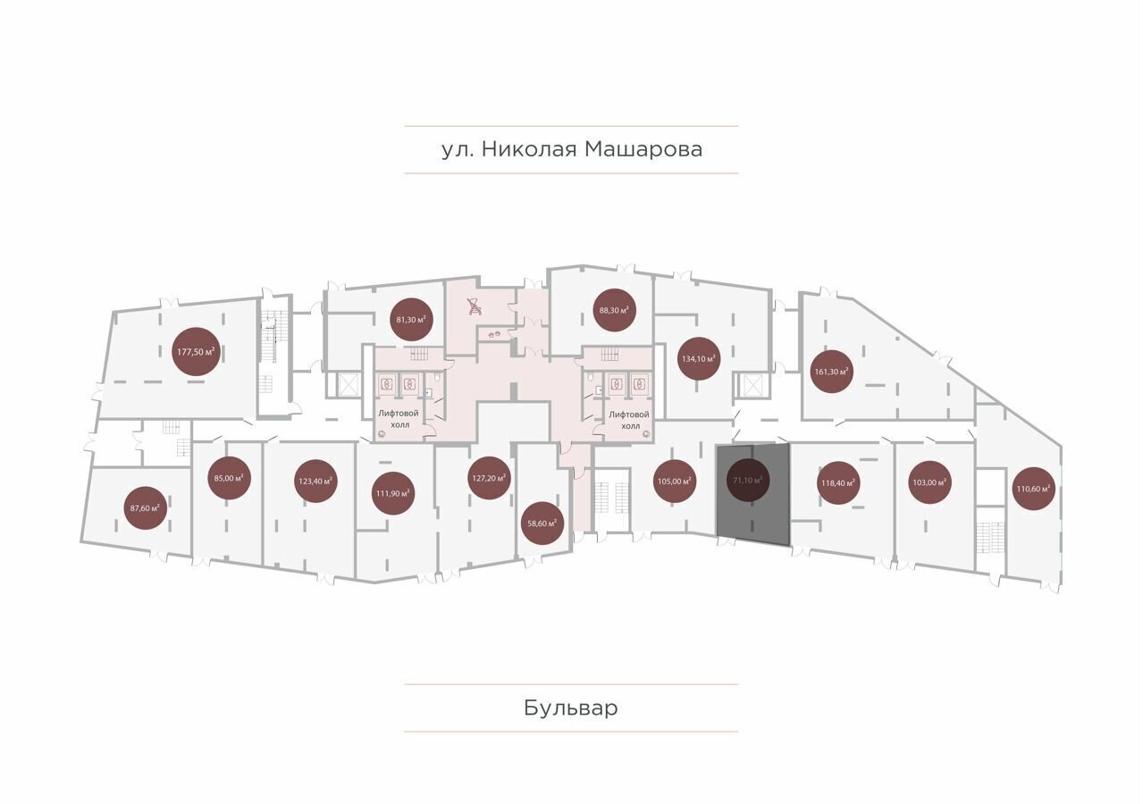 свободного назначения г Тюмень р-н Центральный ул Николая Машарова 2 Центральный административный округ фото 13