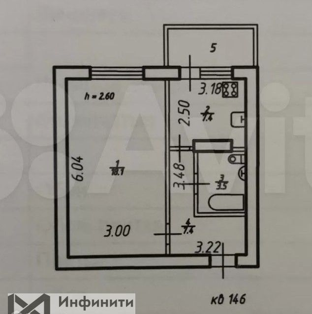 квартира г Ставрополь р-н Промышленный Северо-Западный ул Васякина 190 Ставрополь городской округ фото 9