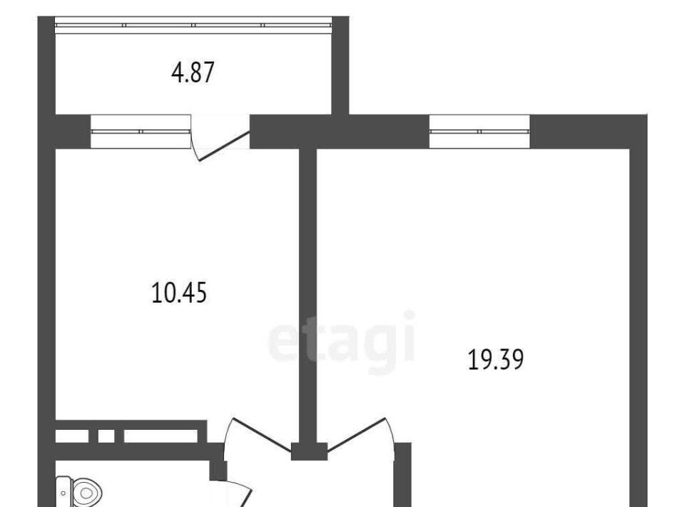 квартира г Черкесск ул Кавказская 92в/3 фото 12