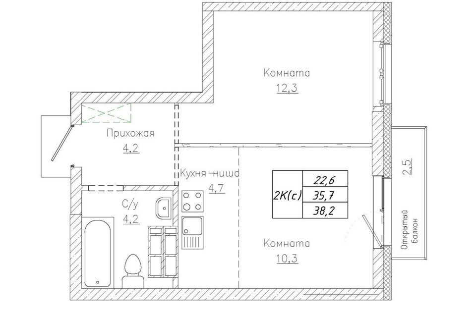 квартира г Новосибирск р-н Кировский ул Тульская 74 Новосибирск городской округ фото 1