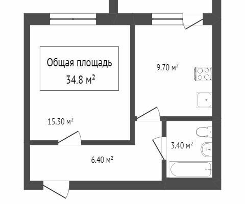 квартира г Новосибирск р-н Кировский Студенческая ул Рубежная 5/1 фото 10