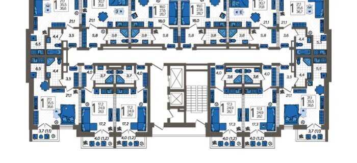 квартира г Сочи ул Искры 88к/3 фото 2