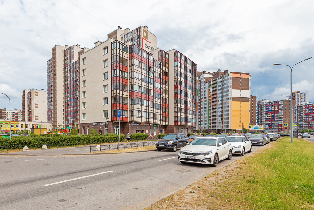 квартира г Кудрово Южное Кудрово пр-кт Европейский 3 Заневское городское поселение фото 14