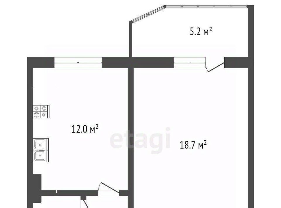 квартира г Сургут ул Александра Усольцева 30 38-й фото 2