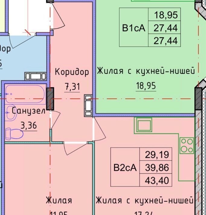 квартира г Ярославль р-н Дзержинский ул Брагинская 18к/2 ЖК Возрождение фото 16