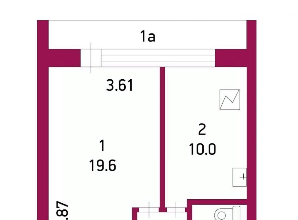 квартира г Москва метро Нагорная ул Нагорная 15к/6 фото 2