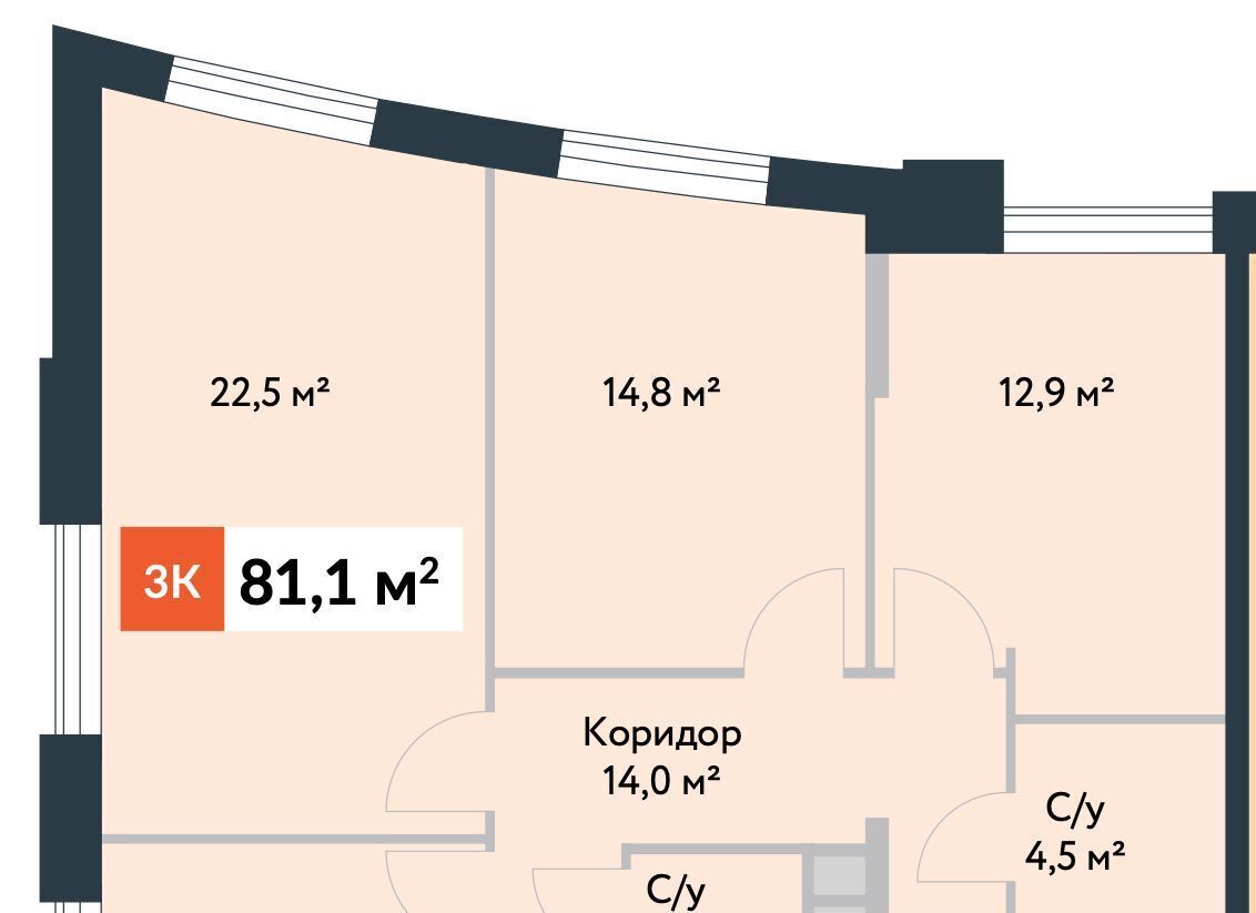 квартира г Москва метро Кленовый бульвар ЖК Ривер Парк 7к/1 фото 3