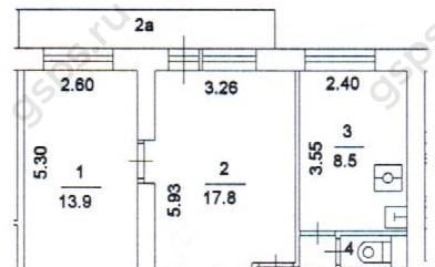 квартира г Москва метро Щелковская ул 15-я Парковая 40к/3 фото 21