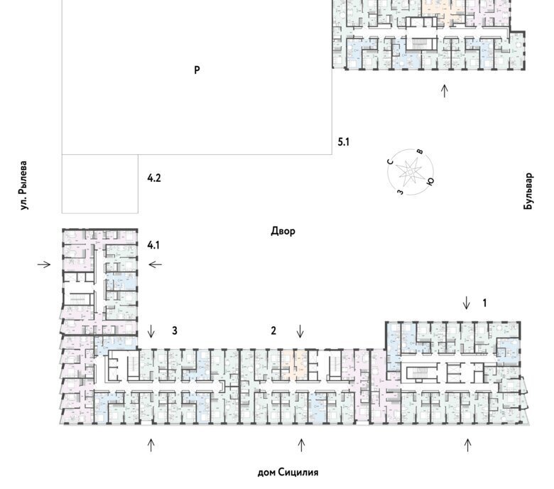 квартира г Тюмень ДОК ул Ярославская 9к/1 фото 2