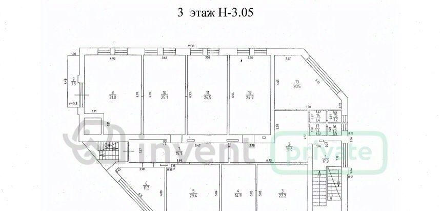 офис г Калининград р-н Ленинградский ул Литовский Вал 105 фото 11