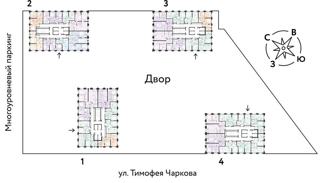 квартира г Тюмень ул Тимофея Чаркова 93 фото 2