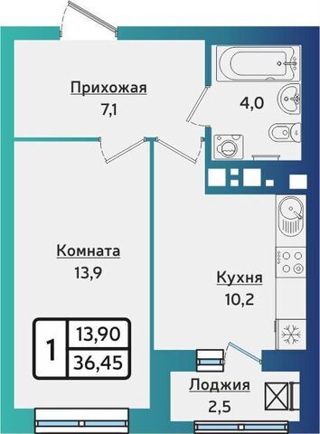 квартира р-н Устиновский ул Новаторов 12 корп. 2 фото