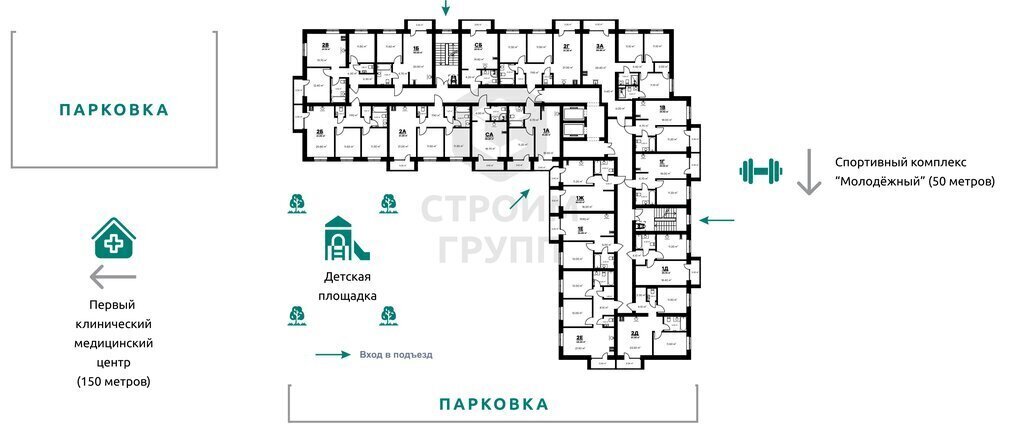 квартира г Ковров ул Еловая 94/3 ЖК «Фамилия» фото 5