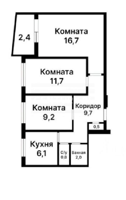 квартира г Москва метро Новогиреево ул Старый Гай 1к/2 МЦД-4 фото 8