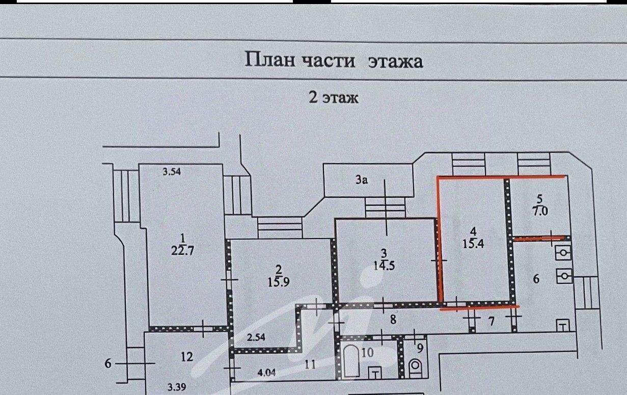 комната г Москва метро Комсомольская Бауманка пер 1-й Басманный 12 фото 2